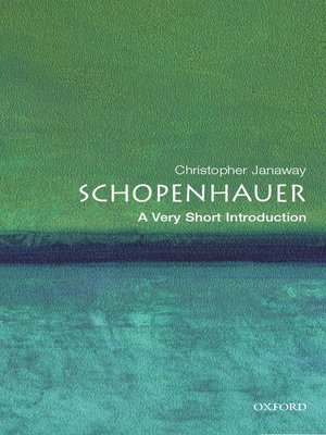 cover image of Schopenhauerp